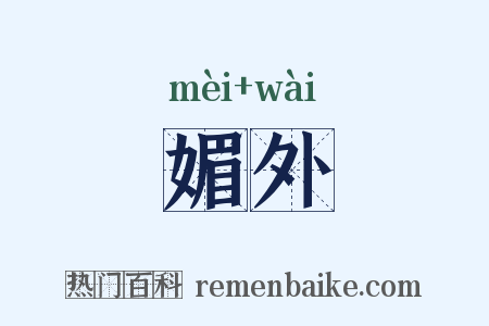 媚外是什么意思的图片